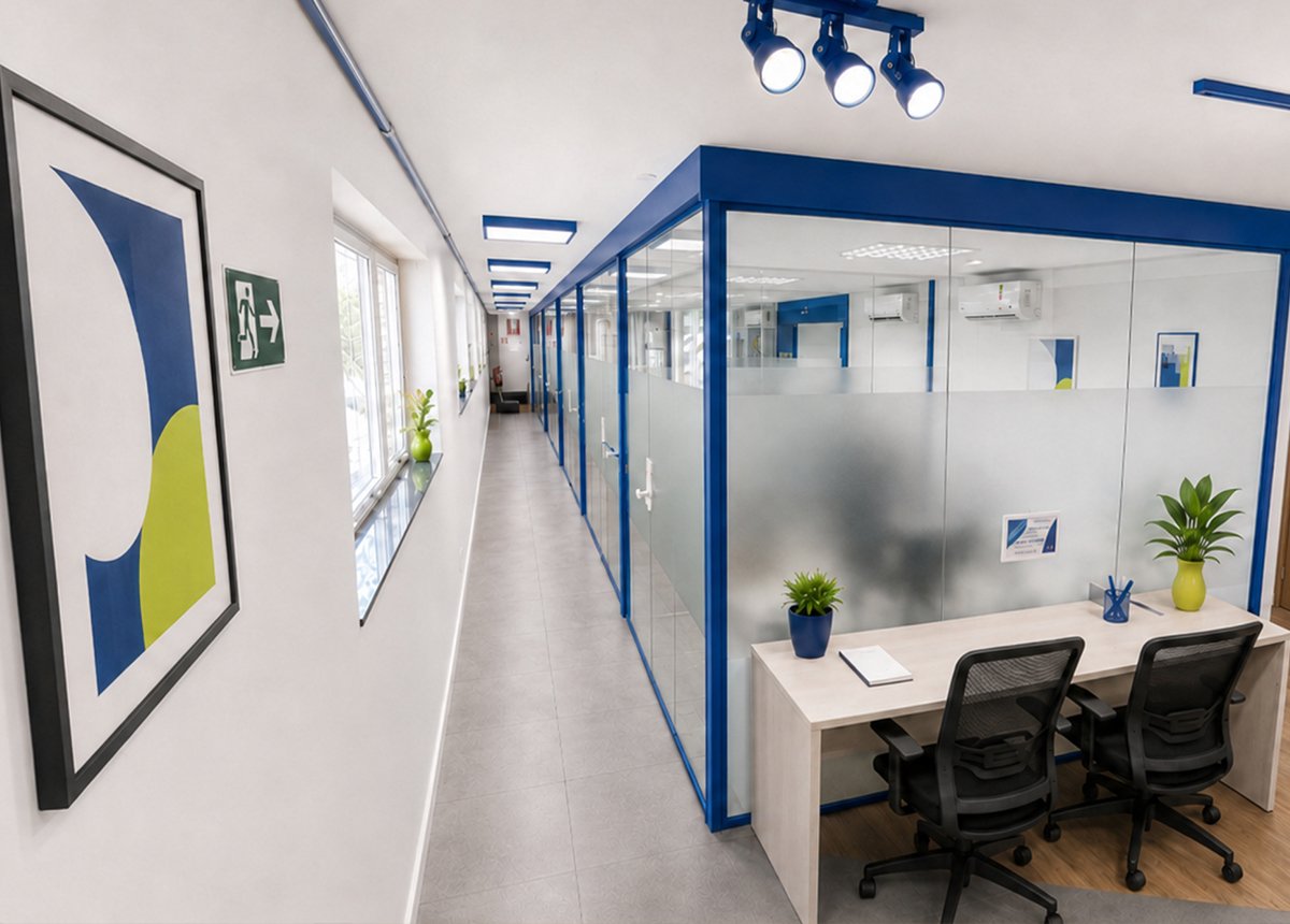 Estação de trabalho compartilhada Rocket N